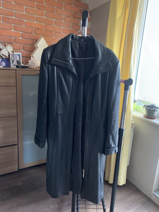 Кожено манто Mango