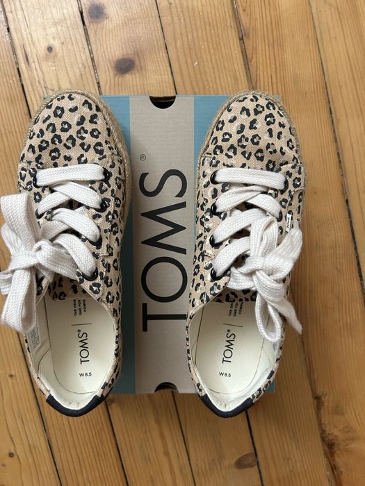 Еспадрили Toms леопард- cassiah platform sneaker