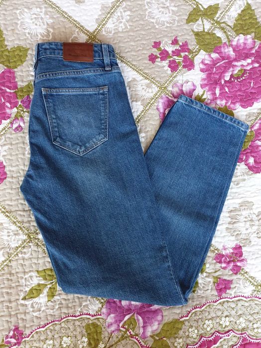 Blugi albastri Massimo Dutti Zara