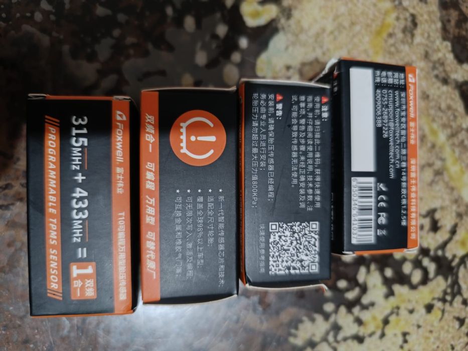 Датчики давления в шинах foxwell