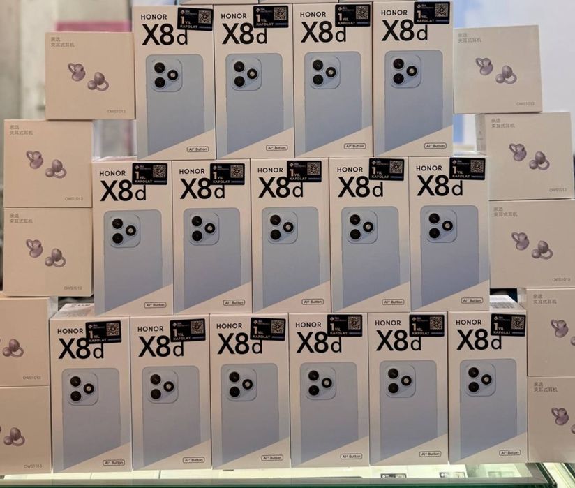 Honor X8d 2026 Global Uzimei Dastavka