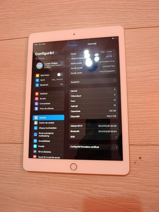 Apple iPad gen 5th