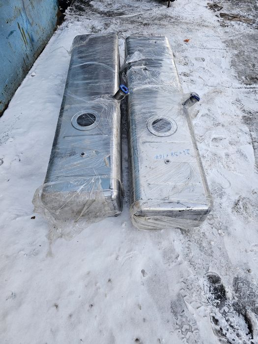 Бак под хром 140 литр на газель