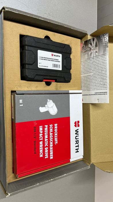 Пневмогайковерт Würth