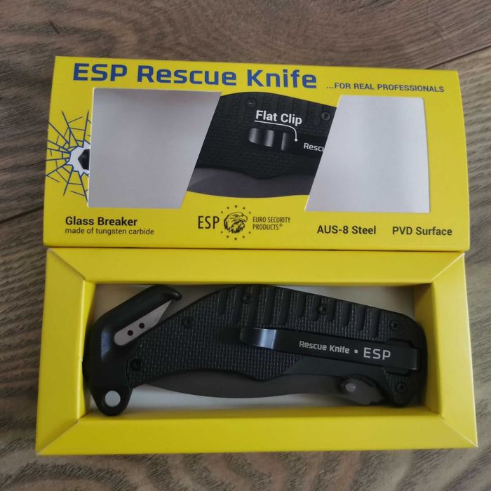 ESP RК-01 ЧЕХИЯ Rescue Knive сгъваем нож Euro Security Products  AUS 8