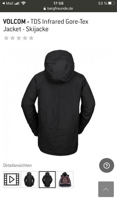VOLCOM - TDS Infrared Gore-Tex Jacket - Skijacke