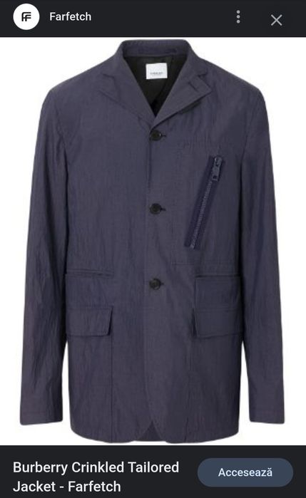 Sacou Burberry Tailored