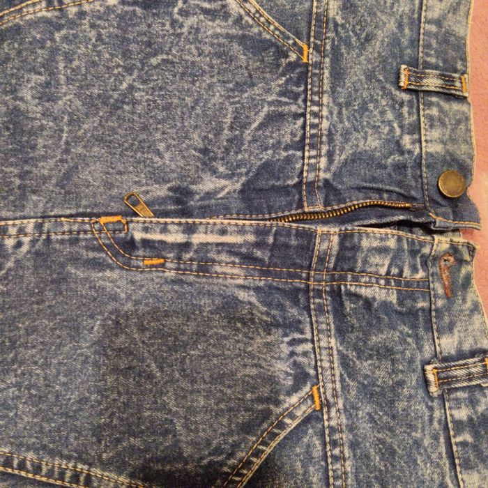 Юбка джинсовая короткая