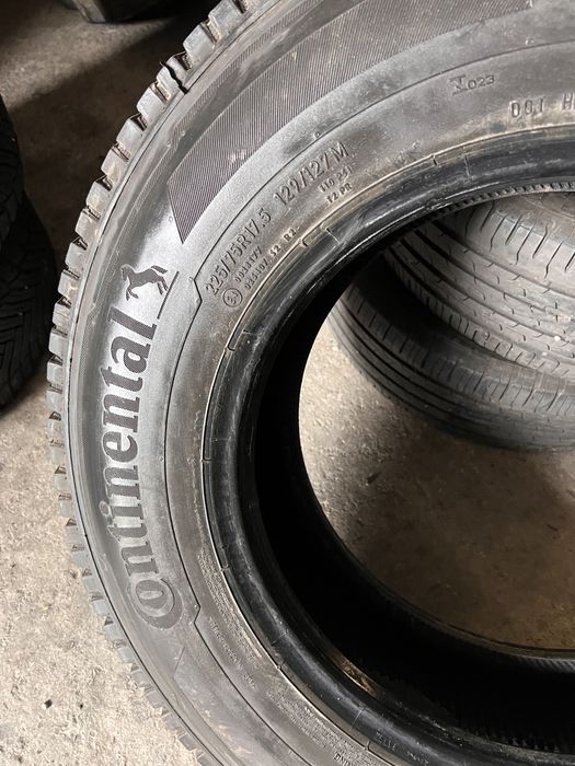 4 anvelope camion 225/75/17.5 , Continental , 14.5 mm !