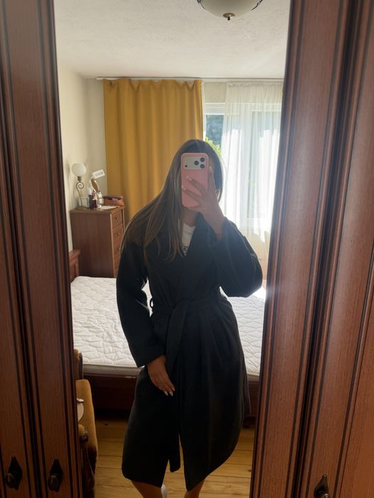 Дамско Палто с колан