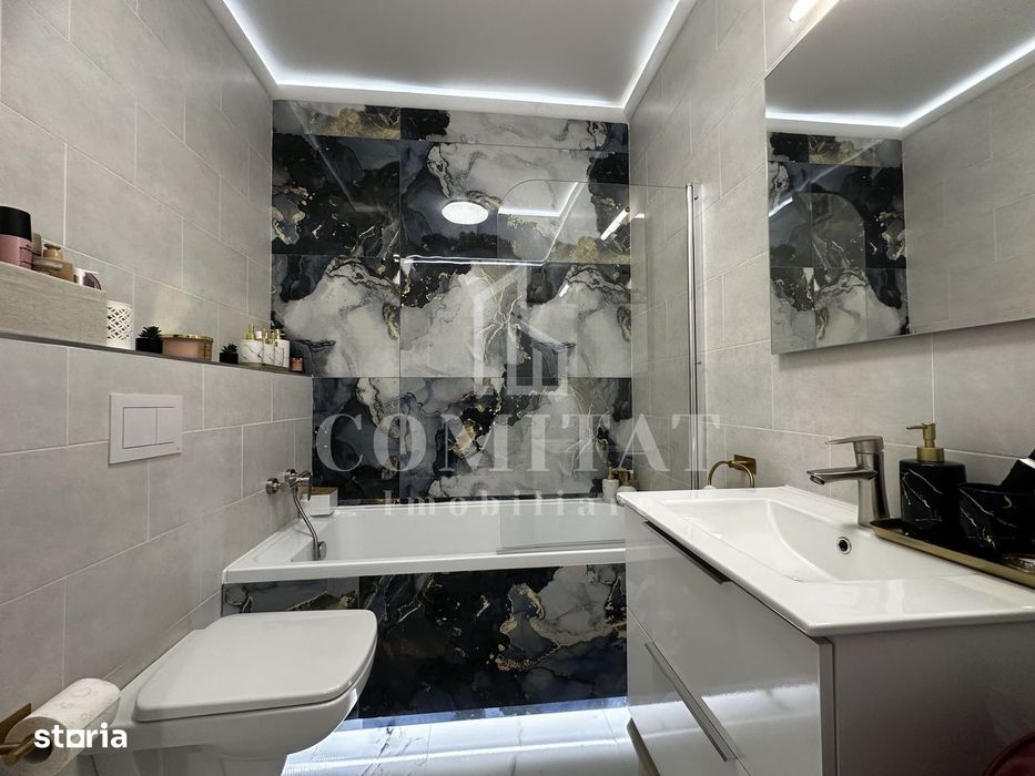 Apartament ultrafinisat | 2 camere | Cartier Terra-Floresti