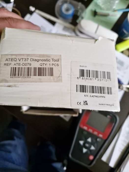 Устройство за обучаване на датчици за гуми  Ateq vt37