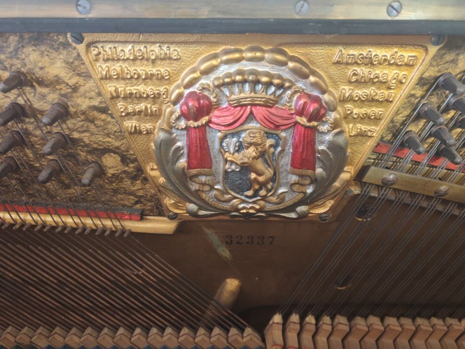 Pianină Ed. Seiler piesă rară seria 32337