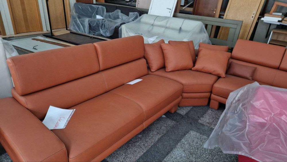 Мека мебел от кожа - цена при запитване!