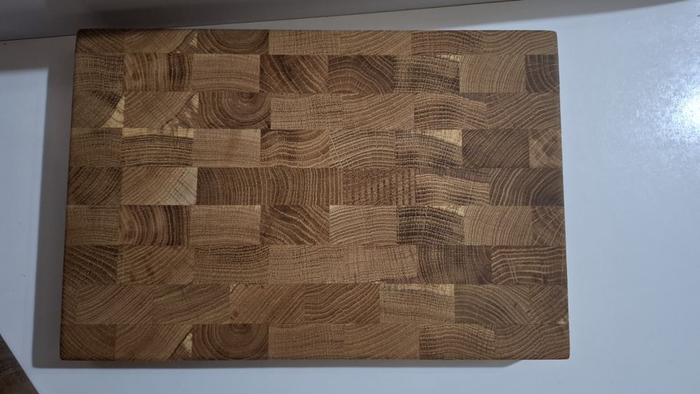 Торцевая Разделочная доска из Натурального Дуба!!