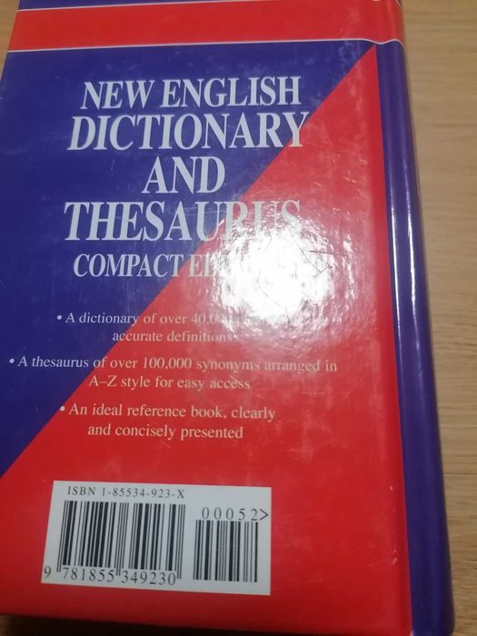 Английски речник 5 лв.
