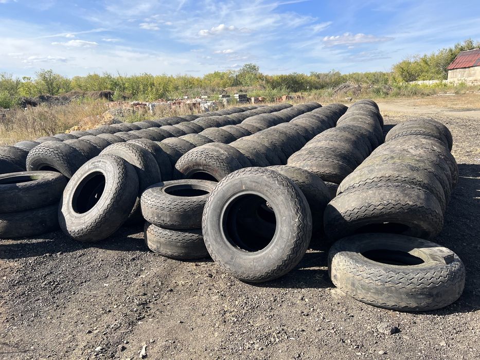 Шины от самолёта на ПТС 12.9