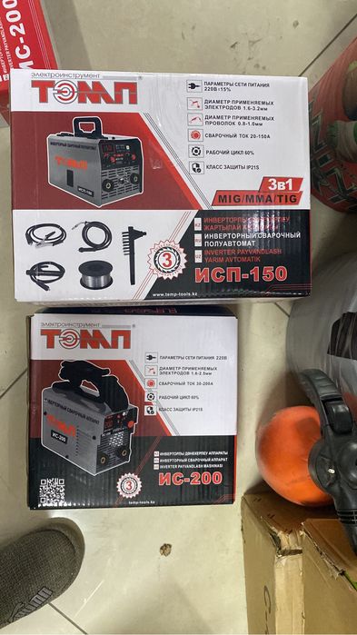 Cвapoчный инвepтop Teмп ИC-200 сварка