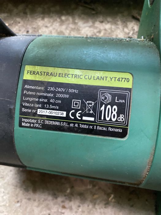 Diverse scule electrice ( ferastrau, drujba electrica, motocoasa etc )