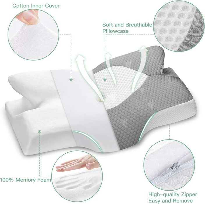 Подушка Elviros Cervical Memory Foam