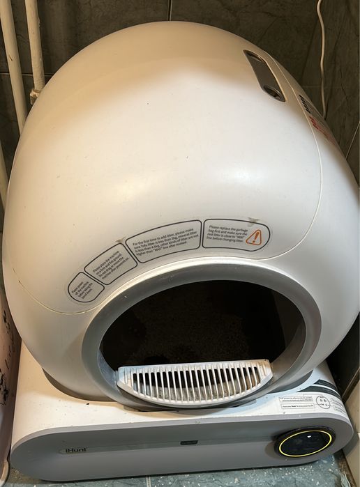 Litiera ihunt automata, wifi, control din aplicatie