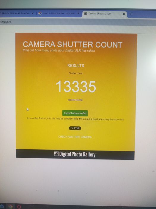 Aparat foto dslr Nikon D5200  kit complet.