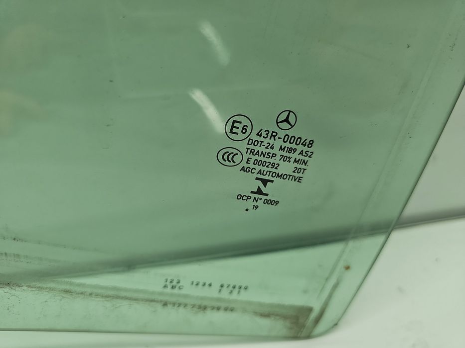 Geam usa dreapta spate Mercedes Clasa A (W177) [Fabr 2019-2024] OEM