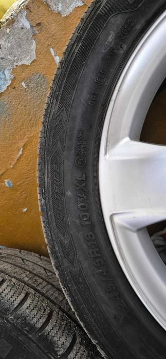 Оригинални алуминиеви джанти за Ауди 18 цола