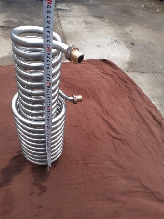 Vind serpentina din inox ideală pentru încălzire în sobă