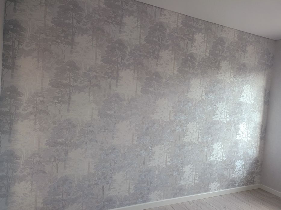 ПОКЛЕЙКА ОБОЕВ.Галтели.Побелка.