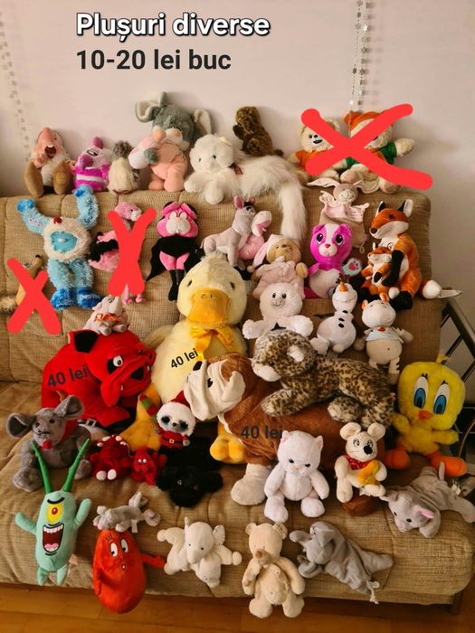 Jucării(păpuși) de pluș