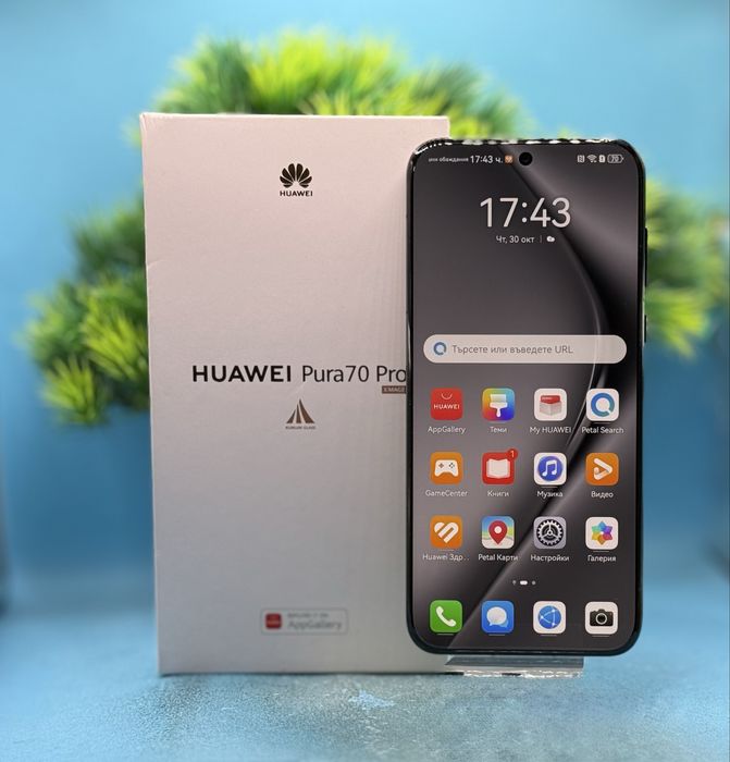 ГАРАНЦИОНЕН!!! Huawei Pura 70 Pro, 512GB, 12GB RAM, Black