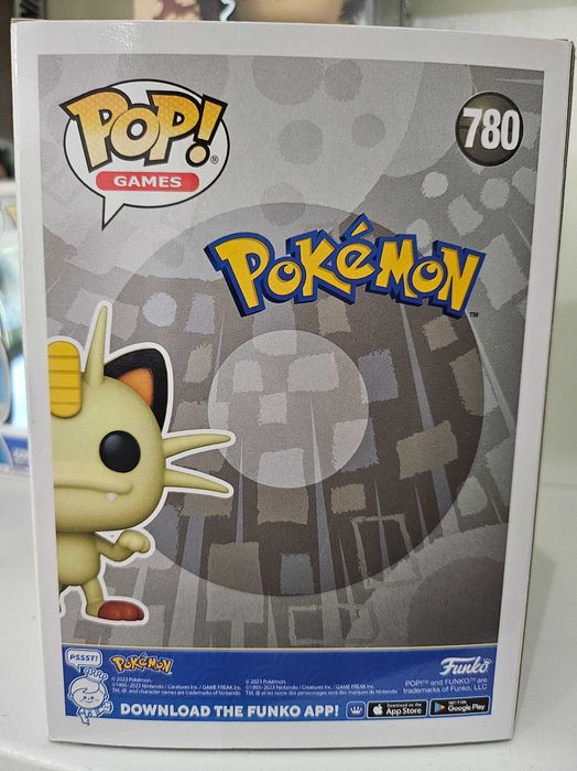 Funko pop-Pokemon:Meowth 780