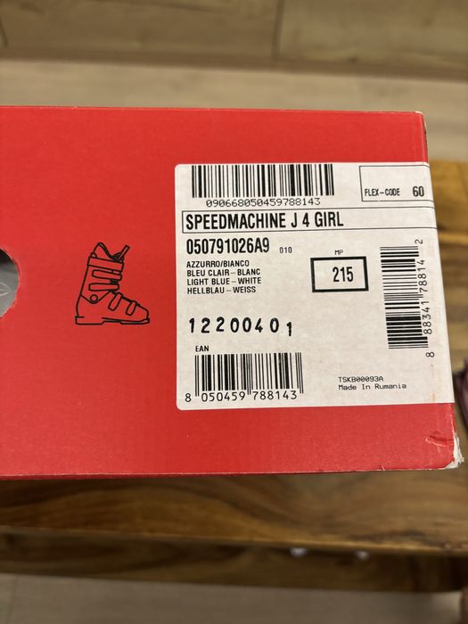 Clapari ski Nordica Azzuro/Bianco 215 mm