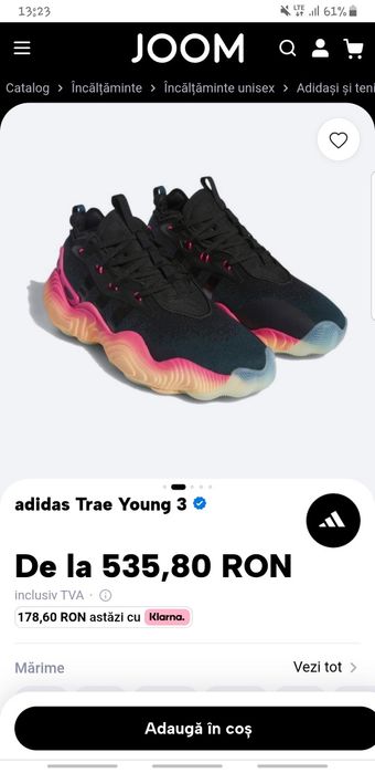 Papuci adidas Trae  Young 3