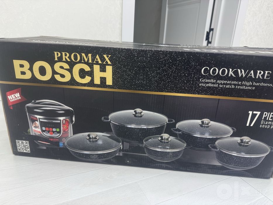 Посуда от Bosch.