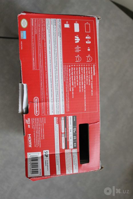 Nintendo Switch 2/Полный комплект + Mario Kart World + Чехол Splatoon ...