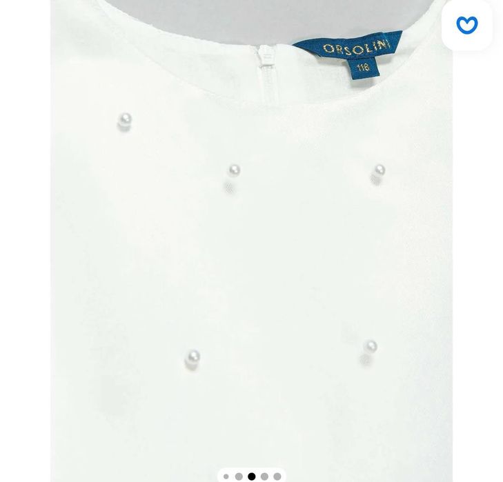 Новая белая нарядная платье