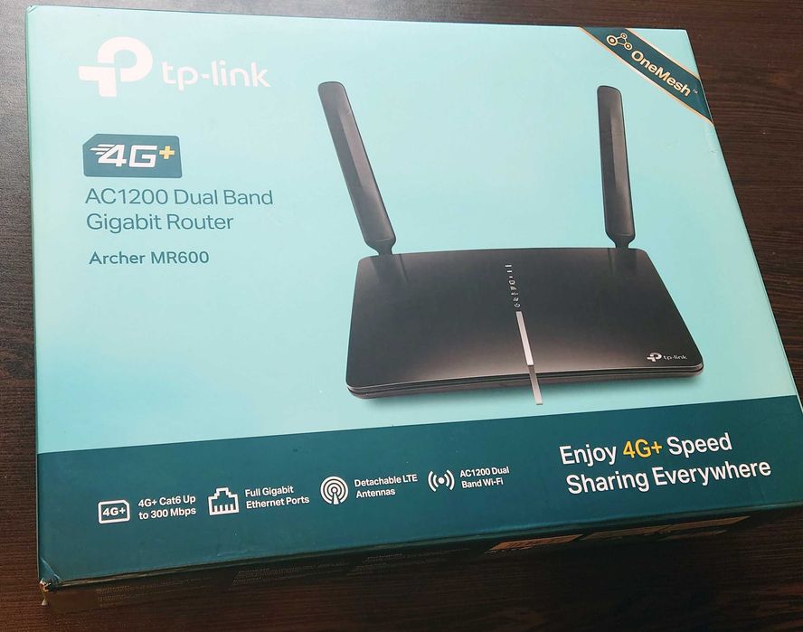 Router TP-Link Archer MR600 4G+ Cat6 AC1200
