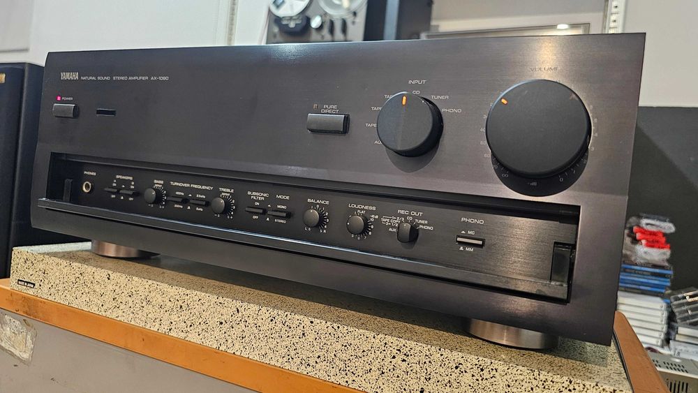 Amplificator Yamaha AX-1090 cap de serie, cu telecomanda, test video!