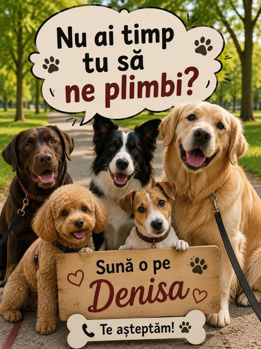 Iti plimb prietenul blanos!
