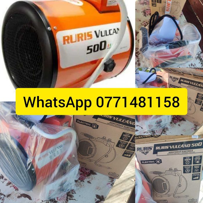 Aeroterma electrica RURIS Vulcano 500 Nouă !