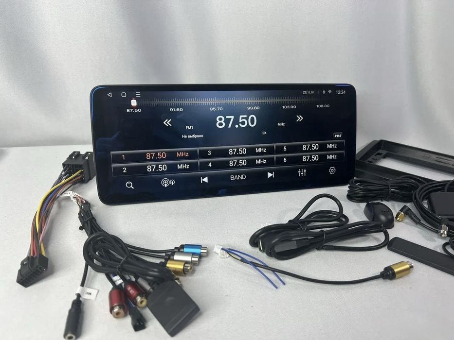 Магнитола для любого авто Андроид 4-8 ядер 4/64г CarPlay WiFi 4G Sim