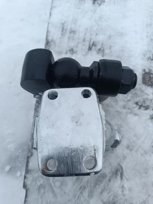 Фаркоп черный и хром