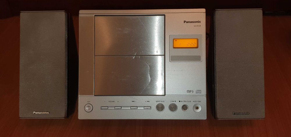 Panasonic мини стерео система CD раио с колони