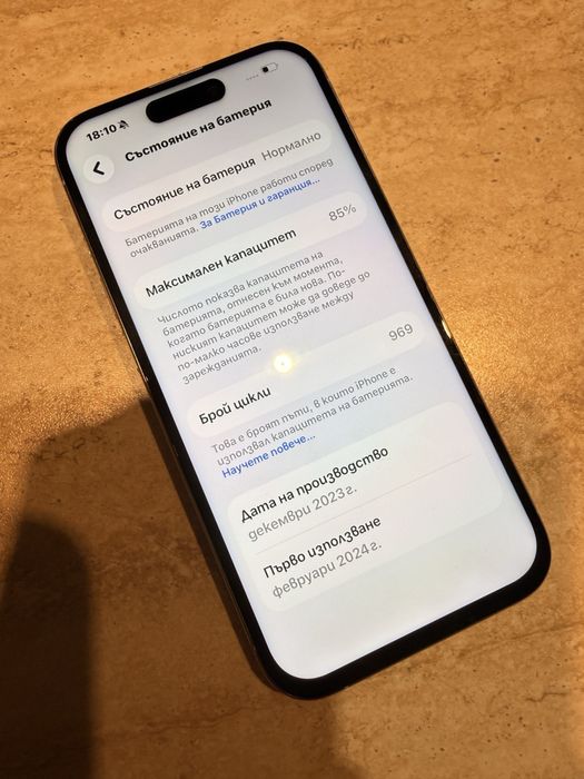 Iphone 15 pro 128g white