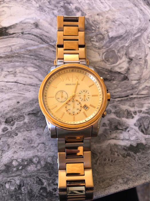Ceas ARMANI EXCHANGE editie limitata placat cu 18k