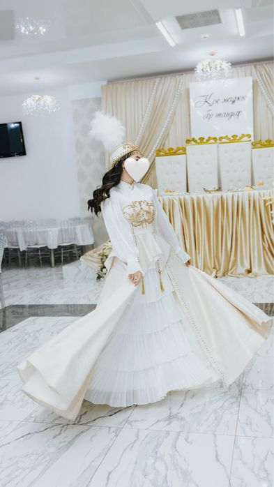 Свадебное платье на Кыз Узату