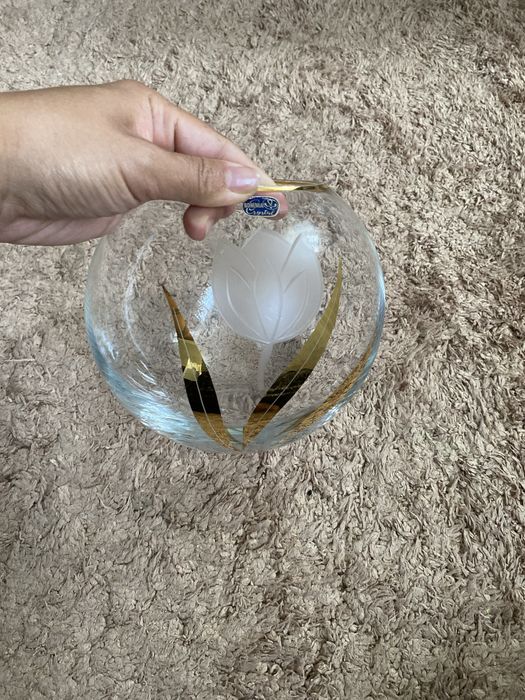 Ваза Bohemia crystal