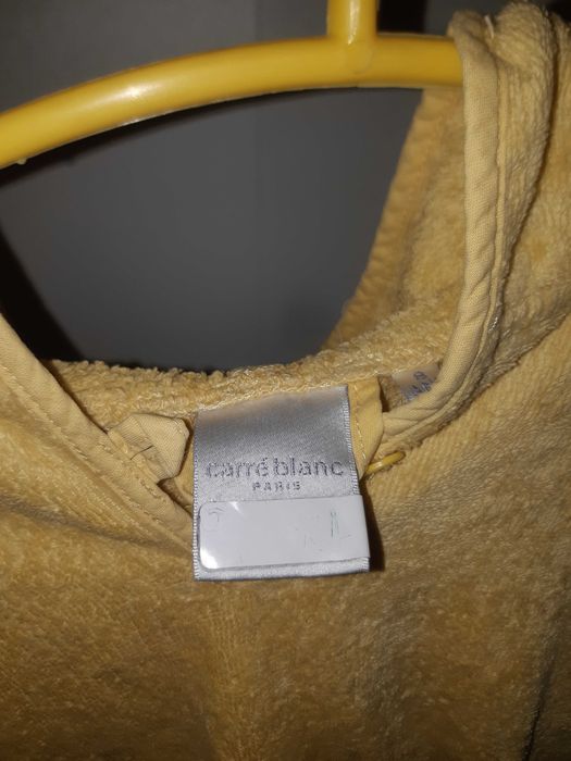 Halte baie/plaja galben cu gluga 8 ani